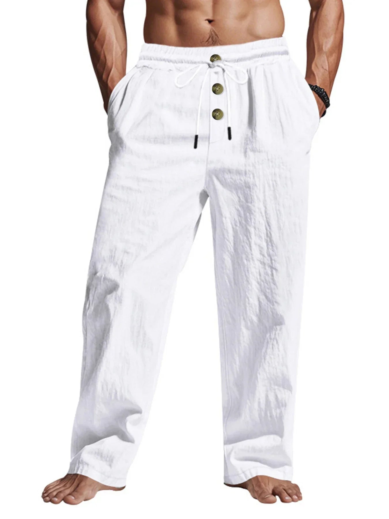 Pantalon en lin Léger