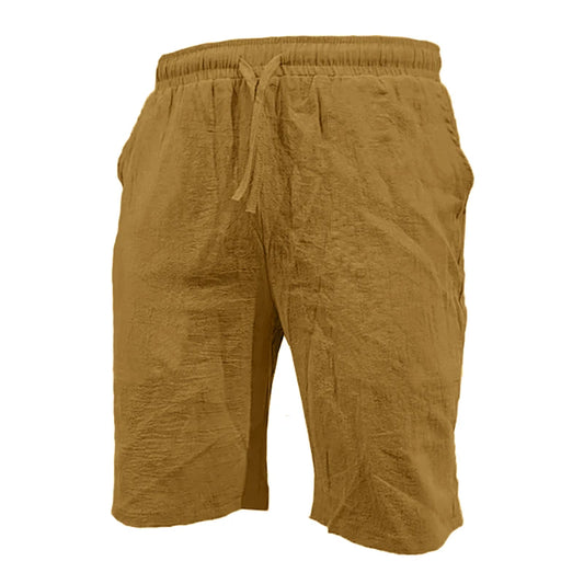 "Escapade" Shorts Homme Légers en Coton et Lin