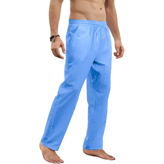 "Harmonie" Pantalon en coton léger pour Homme