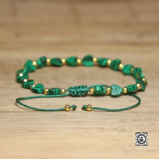 Bracelet Ajustable En Pierres Naturelles | Forme De Cœur Et Énergie Bienfaisante Bracelets