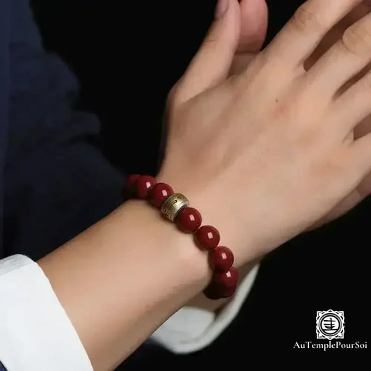 Bracelet Amulette En Cinabre – Protection & Énergie Bracelet