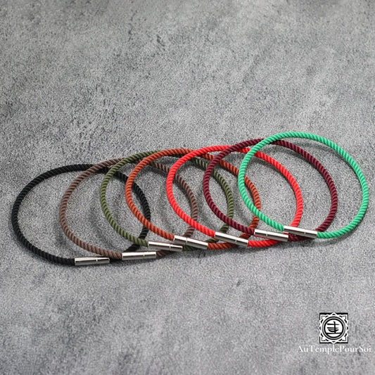 Bracelet corde Rouge