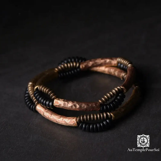 Bracelet Cuivre et Bois Ébène bracelet-cuivre