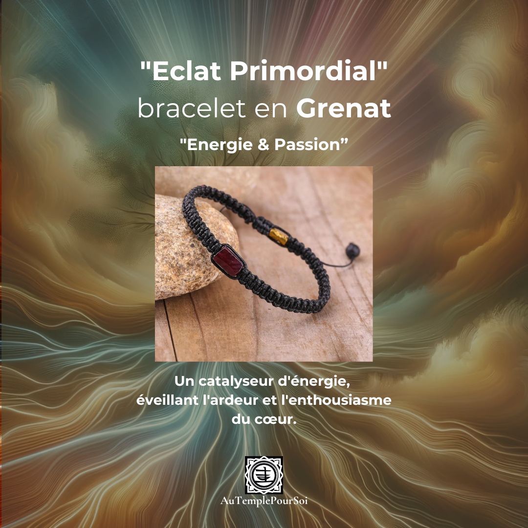 Coffret 3 Bijoux Vitalité et Énergie : Pyrite, Citrine, Grenat