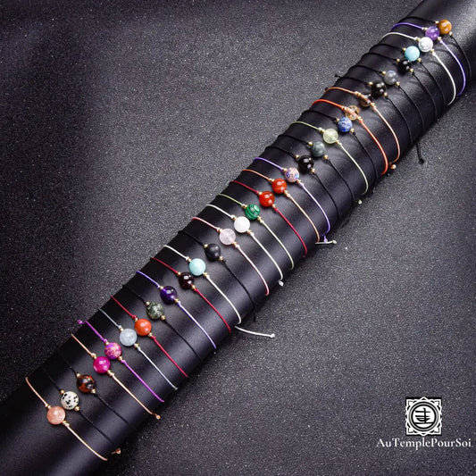 Bracelet Minimaliste En Pierre Naturelle | Élégance Et Énergie Spirituelle Bracelet