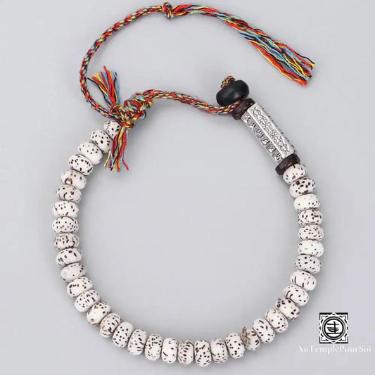 Bracelet Tibétain En Graines De Bodhi | Sérénité Méditation Et Liberté Spirituelle Bracelet