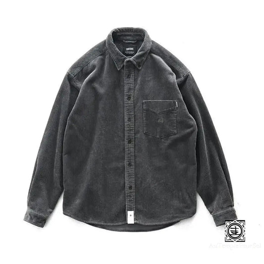 Chemise En Velours Côtelé Homme | Élégance Rustique Et Confort Durable Chemise-Velours-Homme