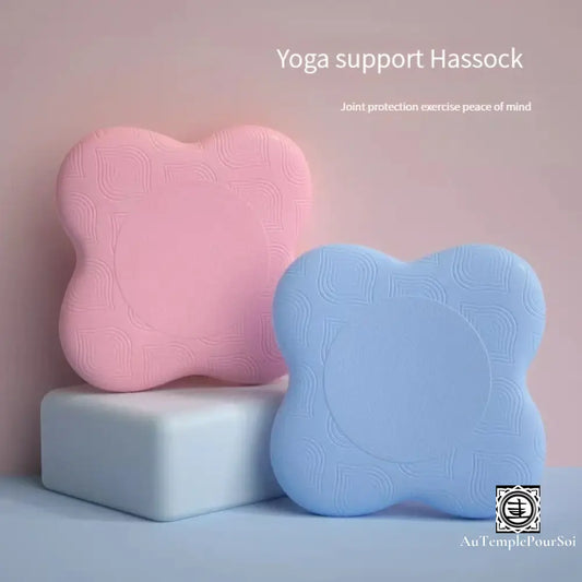 Coussin De Yoga Ergonomique En Fleur - Protection Articulaire Et Confort Ultime Accessoire-Yoga