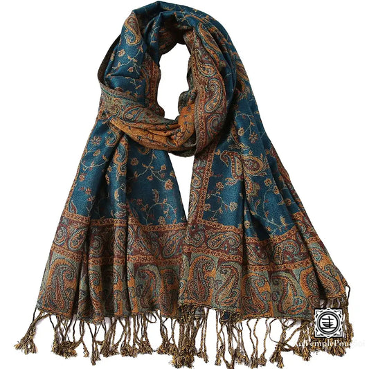 ’Esprit D’orient’ Écharpe En Jacquard De Soie - Collection Prestige Echarpe