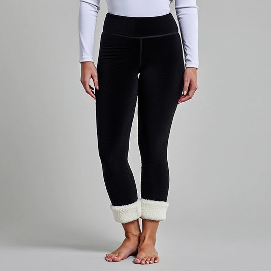 Pack 3 Leggings "Trio Hiver Cocooning" | Doublure Polaire Anti-Froid