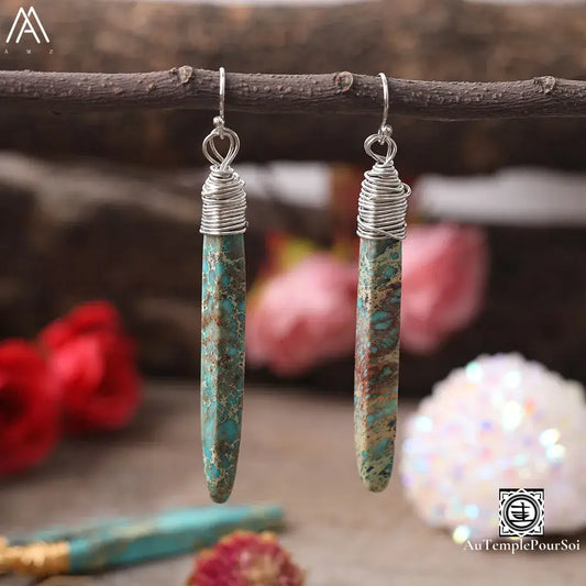 Sceptres Célestes - Élégance Terrestre Boucle - Oreille