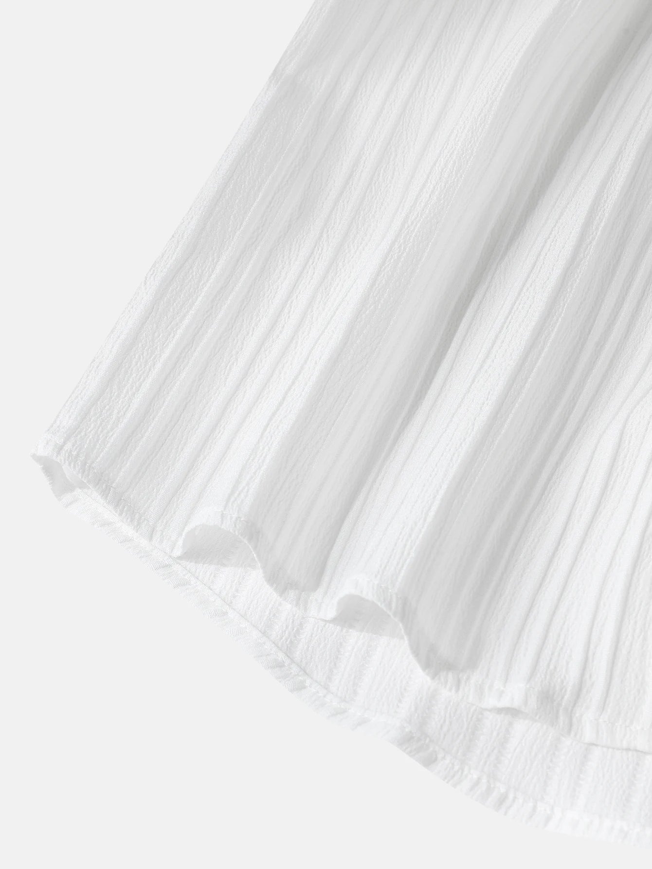 "Takumi"  Chemise homme en coton | Manches courtes, coupe droite et élégance minimaliste