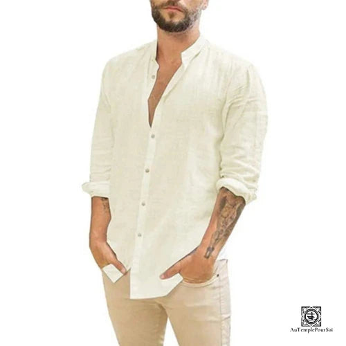  Chemise en Lin Homme