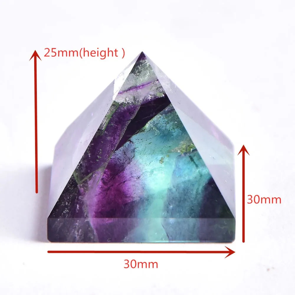 Natural Stone Pyramids of your choice: Amethyst, Labradorite, Opal...