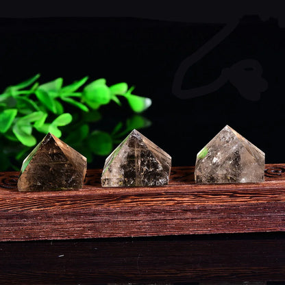 Pyramides en Pierre Naturelle au choix : Améthyste, Labradorite, Opale...