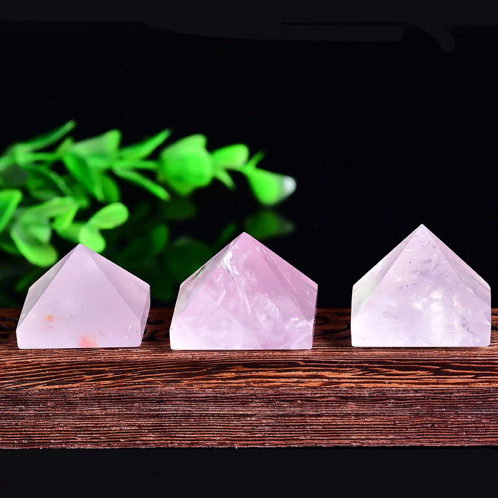 Natural Stone Pyramids of your choice: Amethyst, Labradorite, Opal...