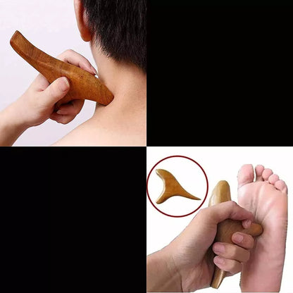 Herramienta de masaje Gua Sha “Woody Harmony” 