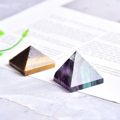 Natural Stone Pyramids of your choice: Amethyst, Labradorite, Opal...