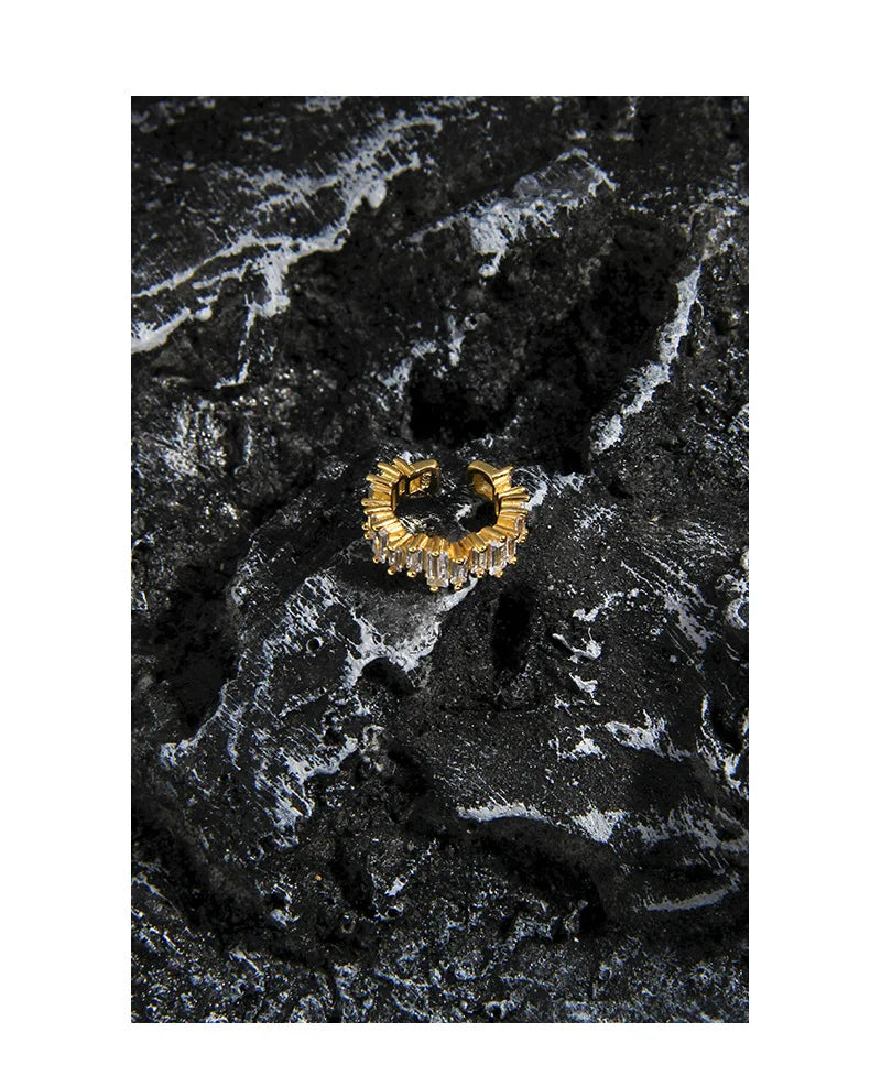 Earcuff en Argent 925 et Zircon