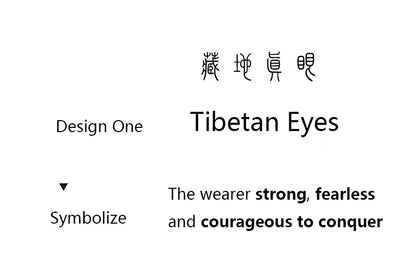 Bracelet Tibétain en Os de Yak et Oeil de Tigre – Porte-Bonheur et Protection