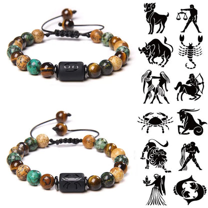 Bracelets Zodiaques en Pierres Naturelles - Énergie et Élégance Universelle