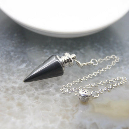 Conical Connection Pendulum in natural stone