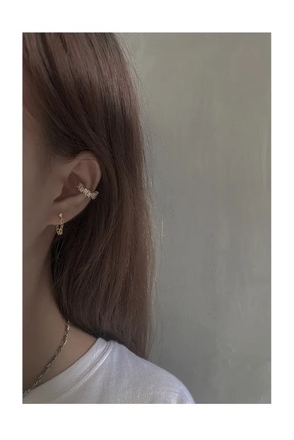 Earcuff en Argent 925 et Zircon