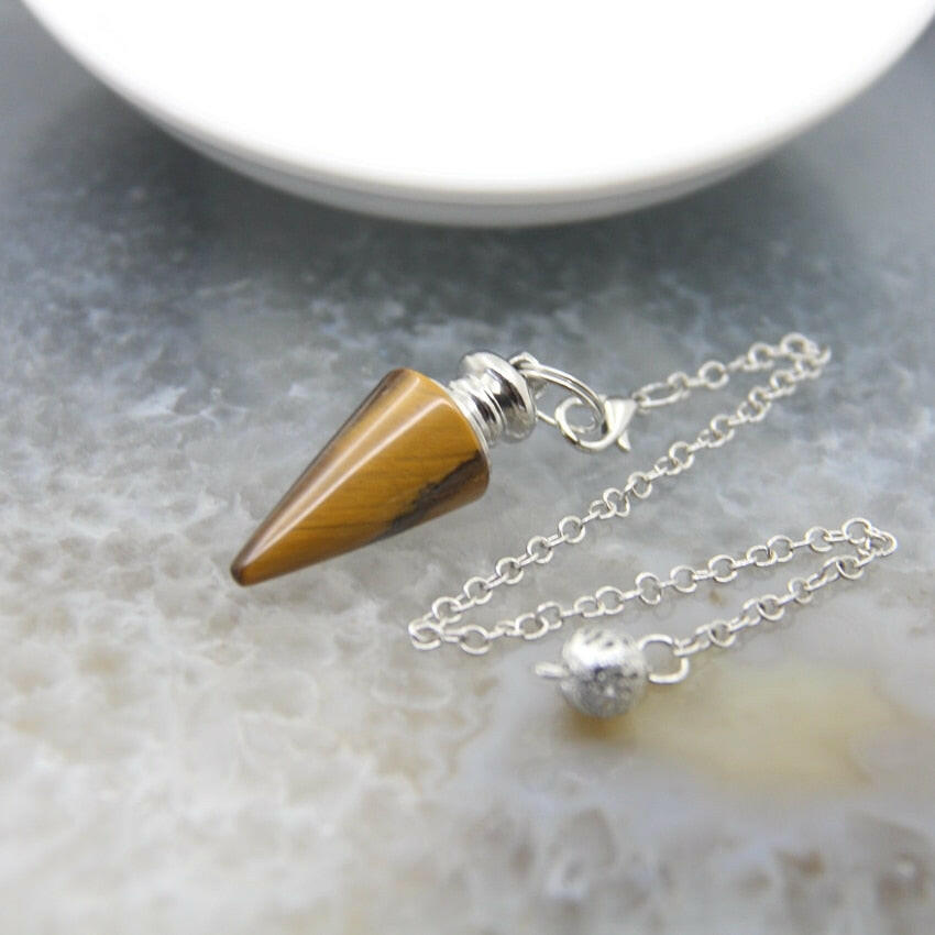 Conical Connection Pendulum in natural stone