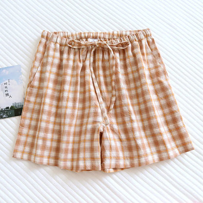 Short de Pyjama en Double Gaze de Coton - 20 Motifs Doux