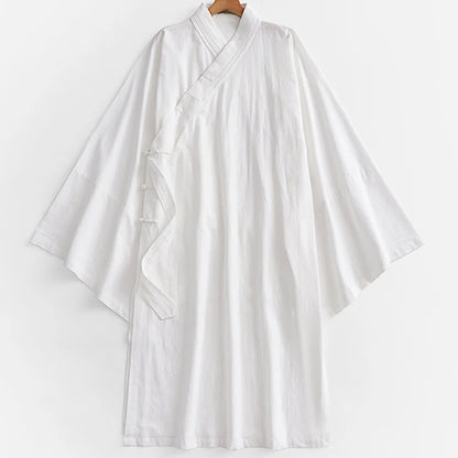 Kimono Cardigan Homme en Coton et Lin - Style Japonais Ample