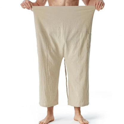 Pantalon de Pêcheur Thaïlandais en Lin