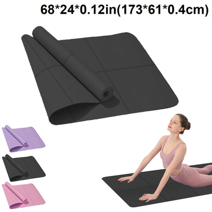 Tapis de Yoga Antidérapant - Confort et Stabilité