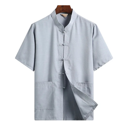 Ensemble Hanfu Lin et Coton - Style Tang Traditionnel