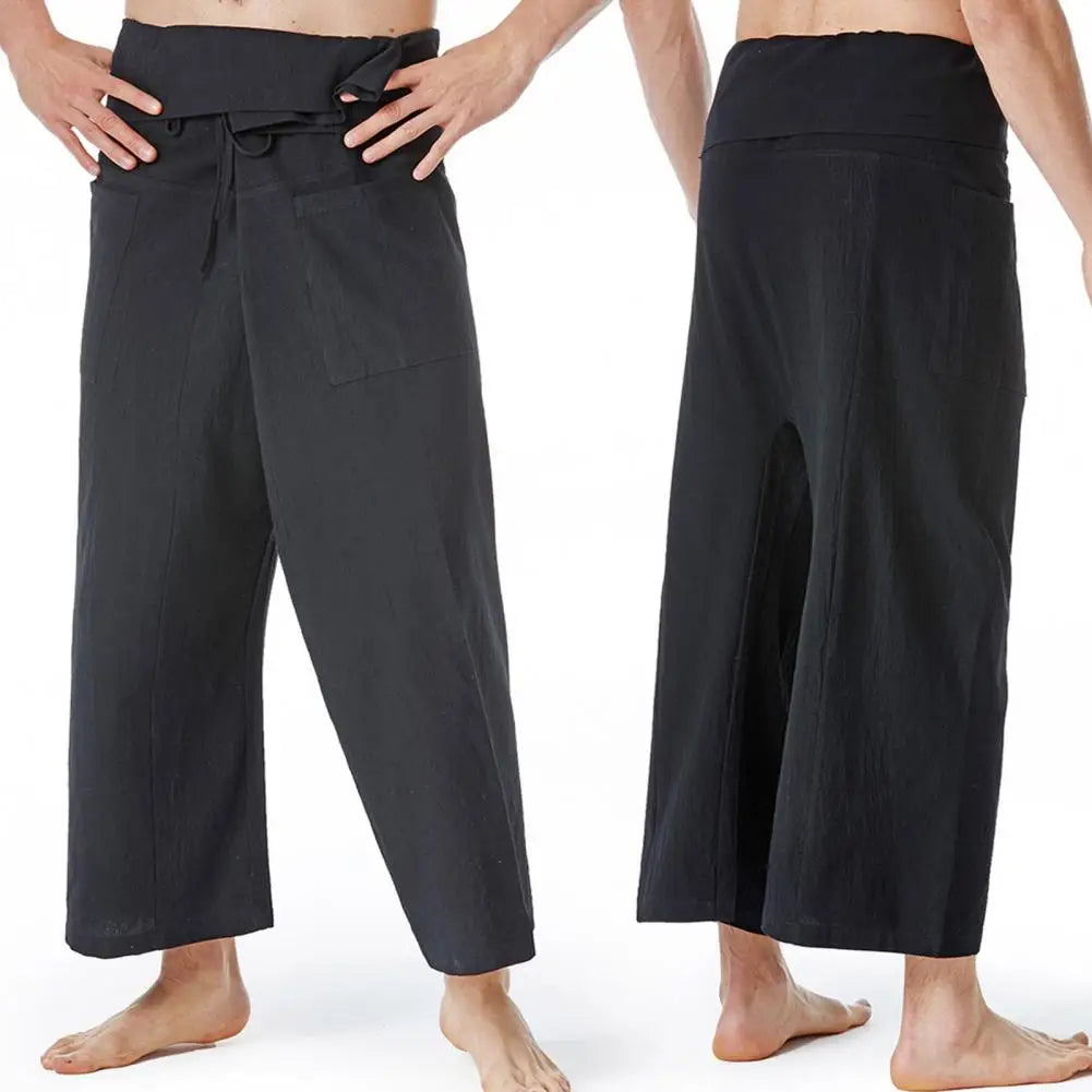 Pantalon de Pêcheur Thaïlandais en Lin