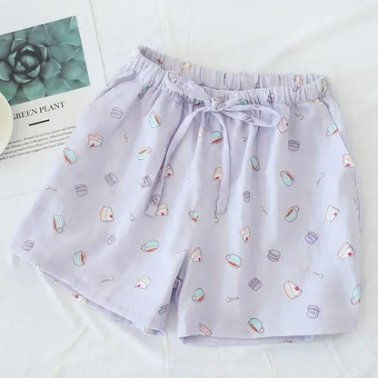 Zoom sur la matière double gaze de coton, un tissu gaufré, léger et absorbant pour un sommeil frais.