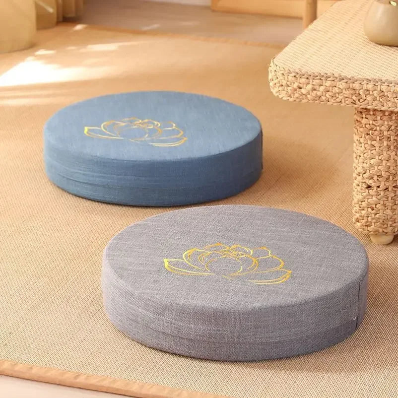 Coussin de Méditation Rond en PEP | Confort & Soutien Yoga