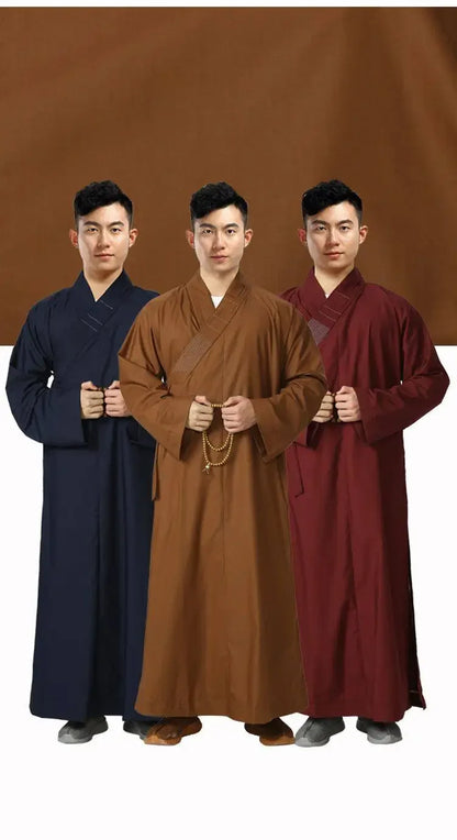 Robe de Méditation Bouddhiste - Coton et Lin