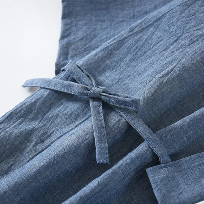 Pyjama Kimono Homme en Coton - Style Japonais Zen