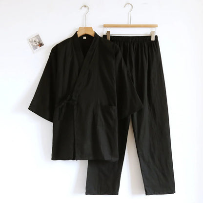 Kimono Homme en Coton - Ensemble Zen