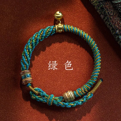 Bracelet Tibétain Porte-Bonheur Mantra Om Mani Padme Hum
