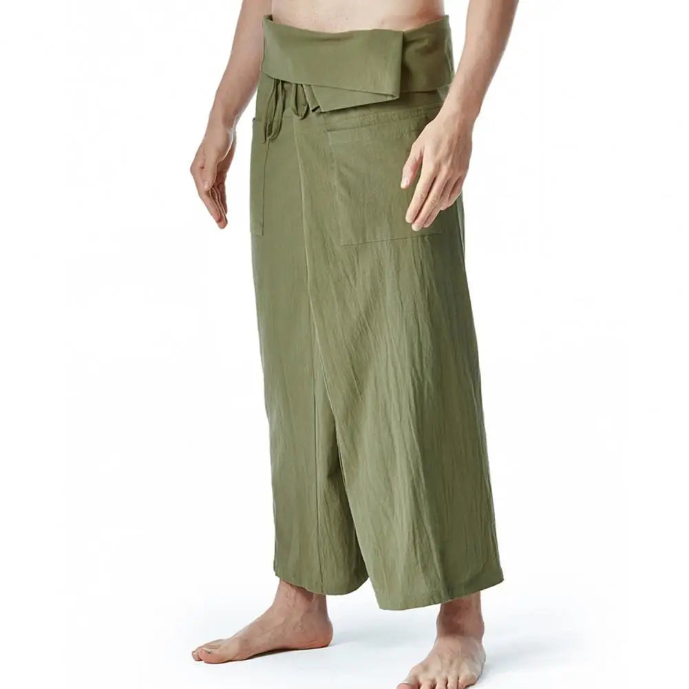 Pantalon de Pêcheur Thaïlandais en Lin