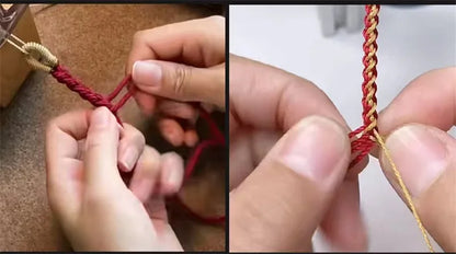 Bracelet Tibétain Porte-Bonheur Mantra Om Mani Padme Hum