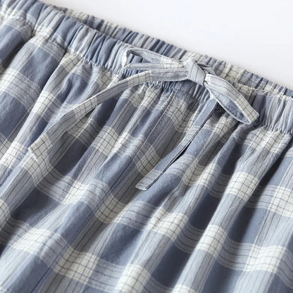 Short de Pyjama Homme Carreaux - Coton Respirant