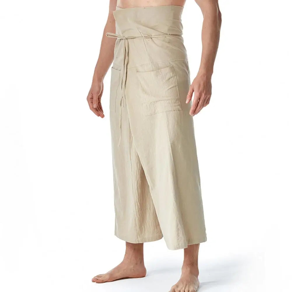 Pantalon de Pêcheur Thaïlandais en Lin