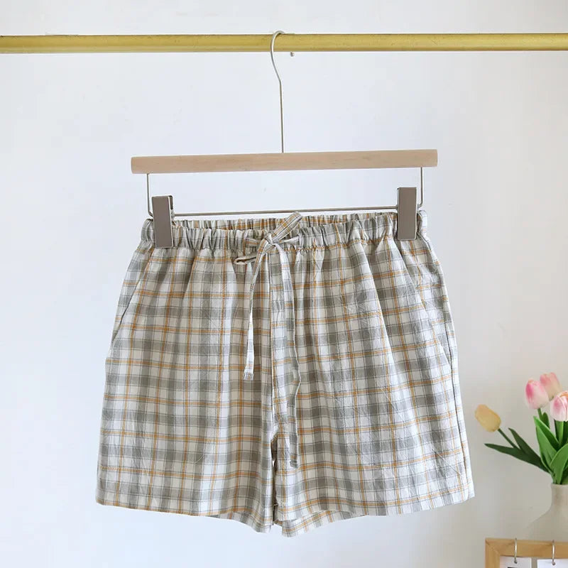 Short de Pyjama en Double Gaze de Coton - 20 Motifs Doux