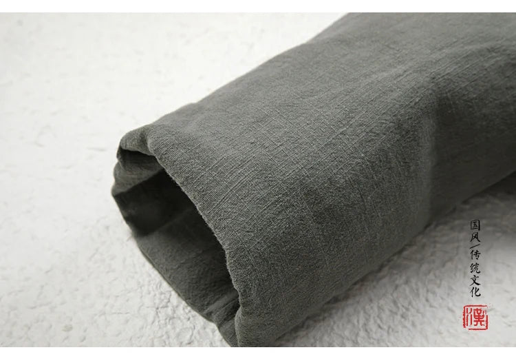 Manteau en Lin - Style Zen & Confort Hivernal