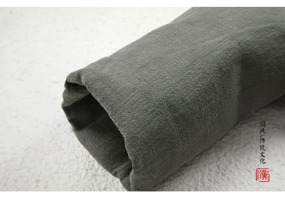 Manteau en Lin - Style Zen & Confort Hivernal
