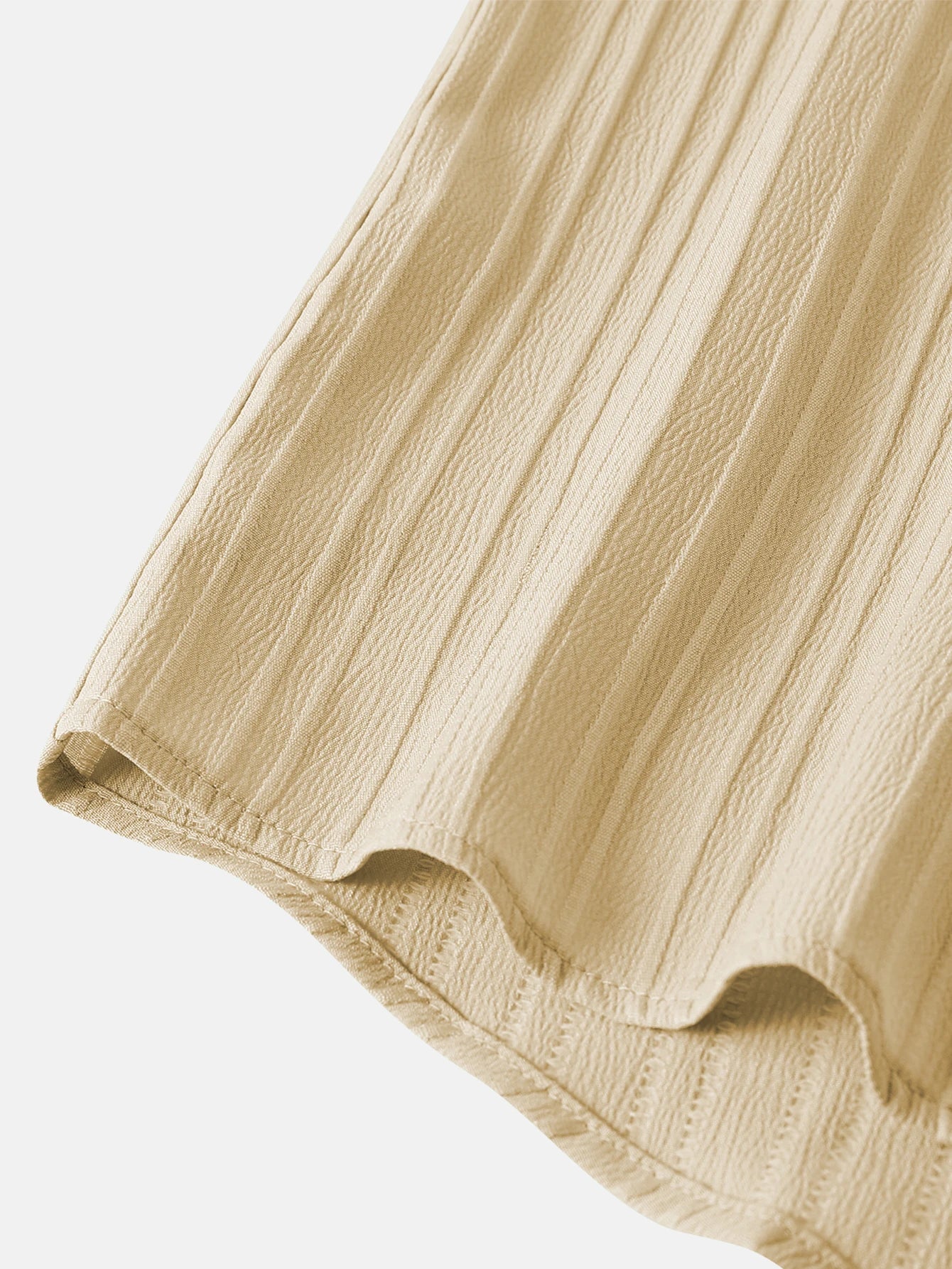 "Takumi"  Chemise homme en coton | Manches courtes, coupe droite et élégance minimaliste