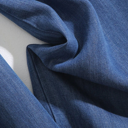 "Aozora" Pantalon large femme en viscose et coton | Taille haute fluide, léger et confortable