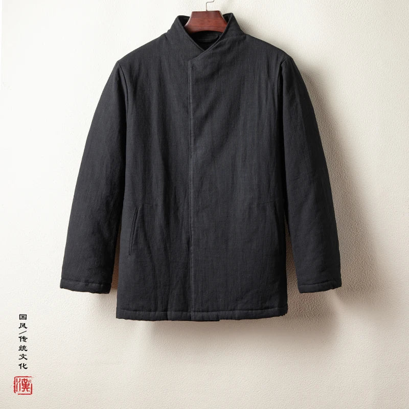 Veste Hanfu en Coton Rembourré | Style Tang